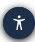 Logo DigiAccess. Ein kleines Männchen für barrierefrei Anpassungen